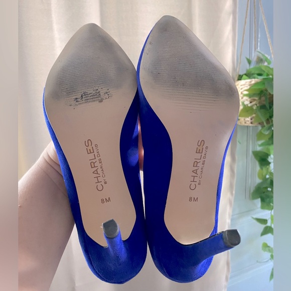 💙Charles David suede heels | Indigo Blue - Picture 6 of 7
